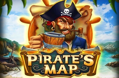 pirates map slot logo