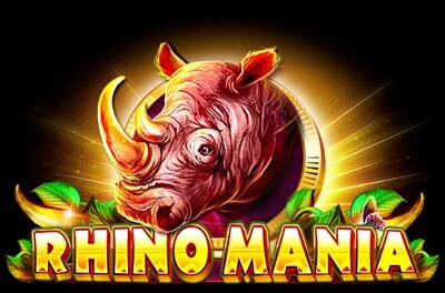 rhino mania slot logo