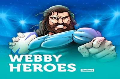 webby heroes slot logo