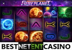 Игровой автомат Fiery Planet