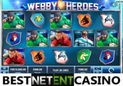 Webby Heroes slot