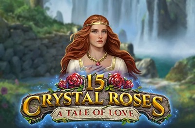 15 crystal roses a tale of love slot logo