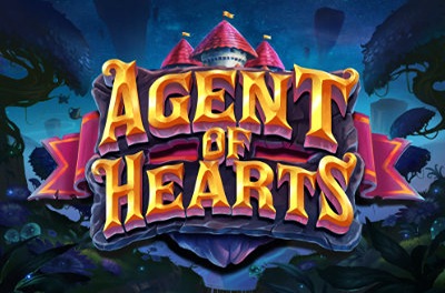 agent of hearts slot logo