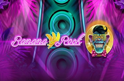 banana rock slot logo