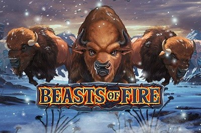 beasts of fire slot logo