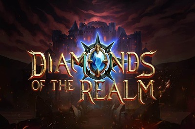 diamonds of the realm slot logo