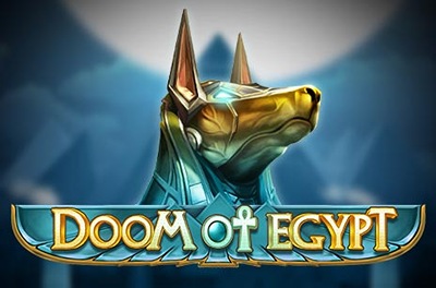 doom of egypt slot logo