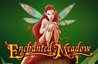 enchanted meadow slot logo