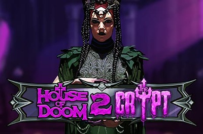 house of doom 2 the crypt slot logo