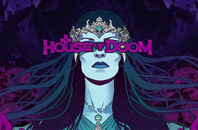 house of doom slot logo