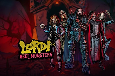 lordi reel monsters slot logo