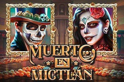 muerto en mictlan slot logo