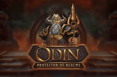 odin protector of realms slot logo