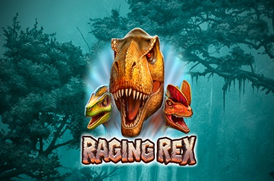 raging rex slot logo