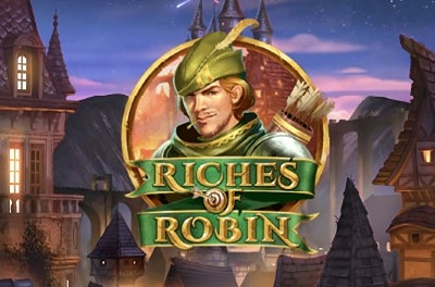 riches of robin slot logo