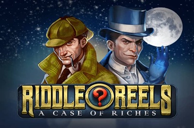 riddle reels slot logo