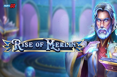 rise of merlin slot logo