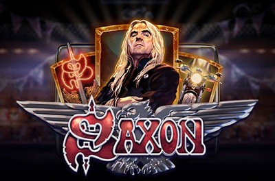 saxon slot logo