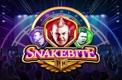 snakebite slot logo