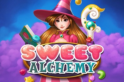 sweet alchemy slot logo