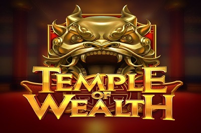 temple of wealth slot logo