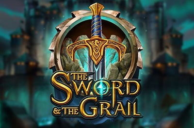 the sword the grail slot logo