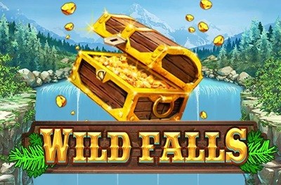 wild falls slot logo