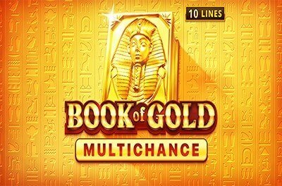 book of gold multichance slot logo