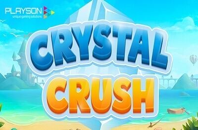 crystal crush slot logo