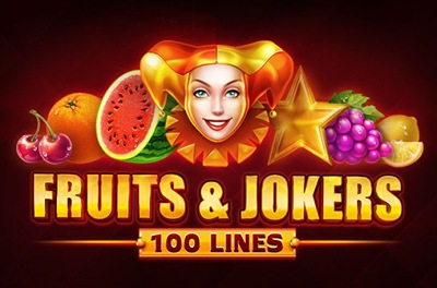 fruits jokers 100 lines slot logo