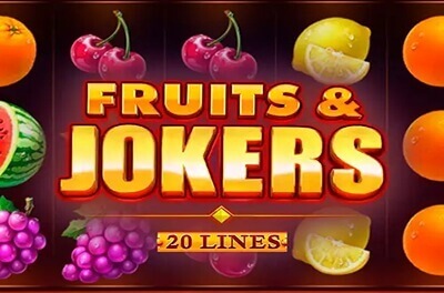 fruits jokers 20 lines slot logo