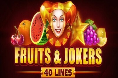 fruits jokers 40 lines slot logo