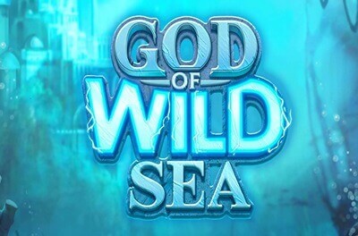 god of wild sea slot logo
