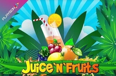 juice n fruits slot logo