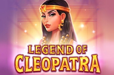 legend of cleopatra slot logo