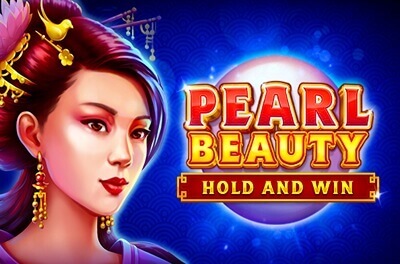 pearl beauty hold and win slot logo