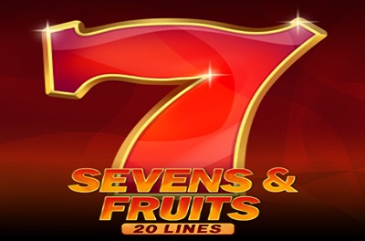 sevens fruits 20 lines slot logo