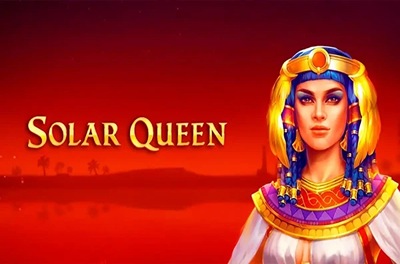 solar queen slot logo