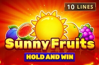 sunny fruits slot logo