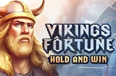 vikings fortune hold and win slot logo