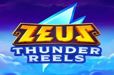 zeus thunder reels slot logo