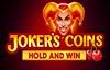 jokers coins hold and win slot logo