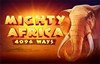 mighty africa 4096 ways slot logo