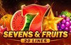 sevens fruits 20 lines slot logo