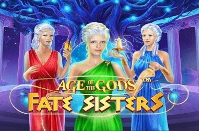 age of the gods fate sisters slot logo