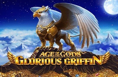 age of the gods glorious griffin slot logo