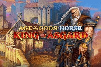 age of the gods norse king of asgard slot logo