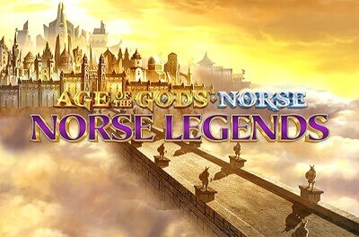 age of the gods norse norse legends slot logo