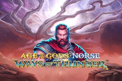 age of the gods norse ways of thunder slot logo