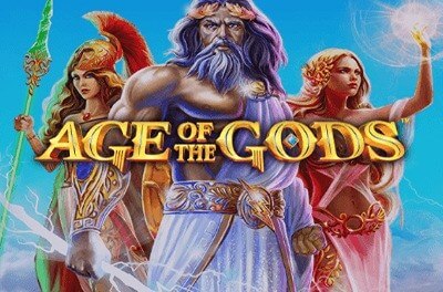 age of the gods slot logo